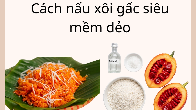 Chọn nguyên liệu chuẩn – Bí quyết xôi ngon từ gốc 