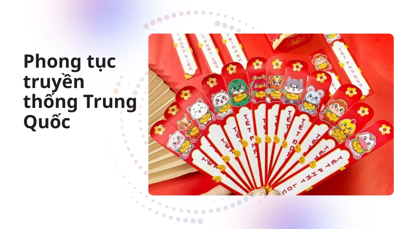 Những bao lì xì đỏ mang lại may mắn