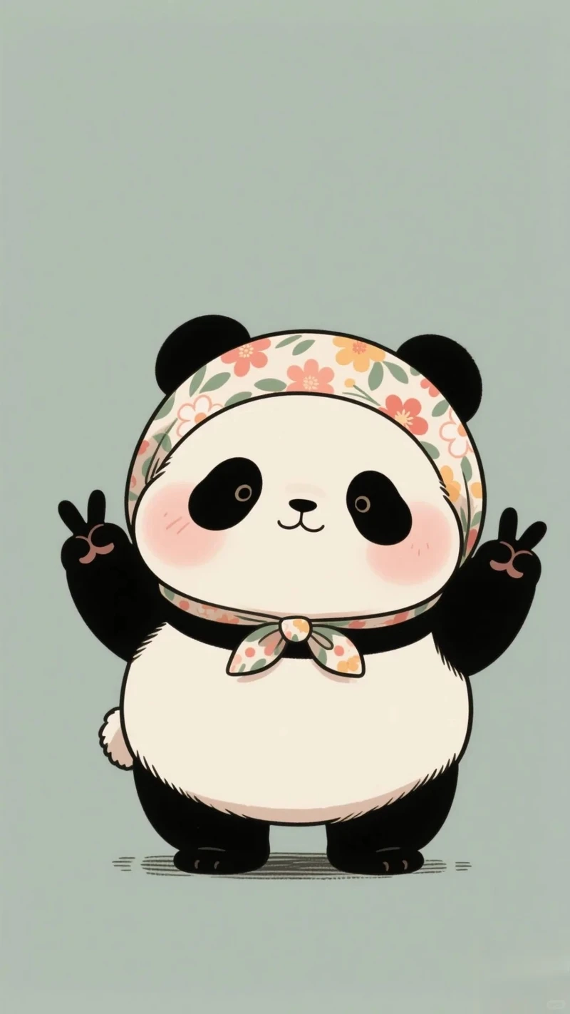 Tổng hợp avatar ảnh gấu trúc cute chibi dễ thương nhất