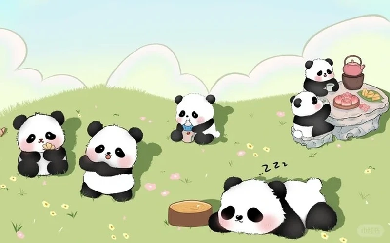 Bộ hình nền gấu cute làm tan chảy mọi ánh nhìn