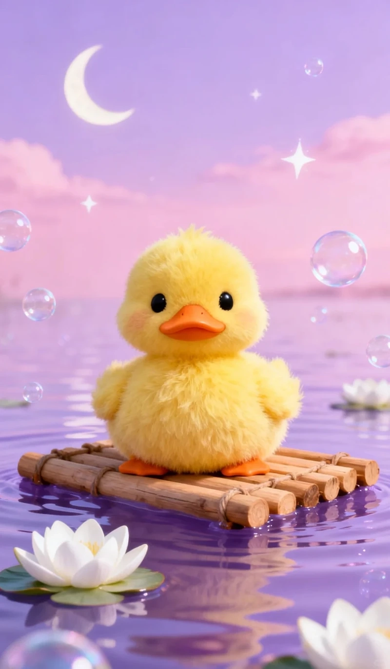 Trang trí màn hình với ảnh nền con vịt cute xinh xắn