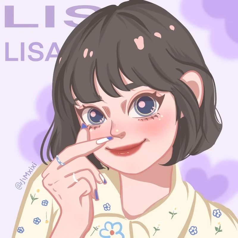Hướng dẫn vẽ Lisa chibi đơn giản cho người mới