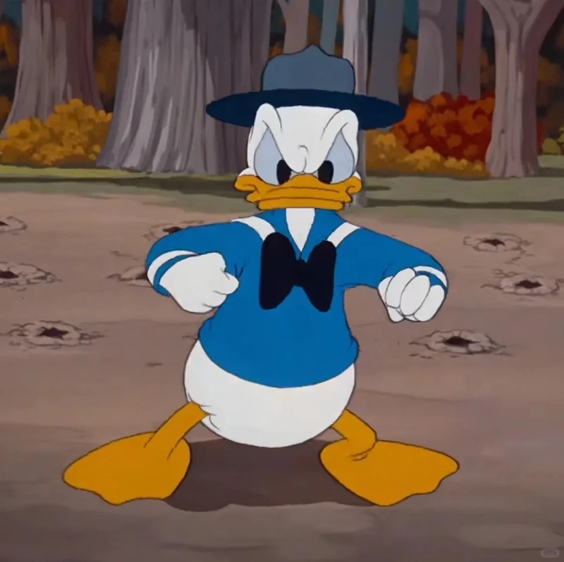 Tổng hợp hình vịt Donald dễ thương và hài hước