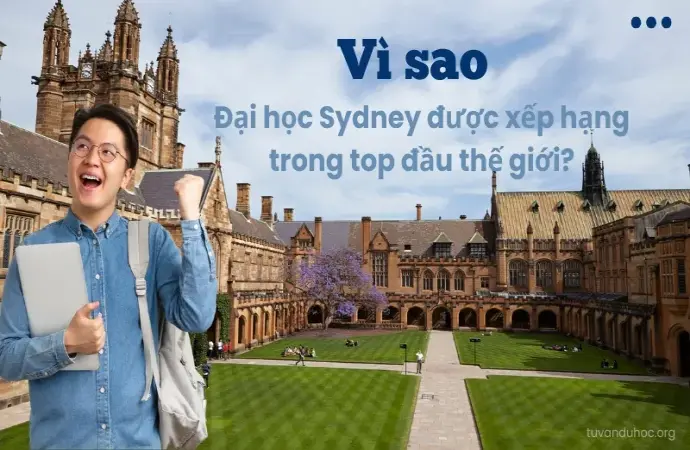 Vì sao Đại học Sydney được xếp hạng trong top đầu thế giới?