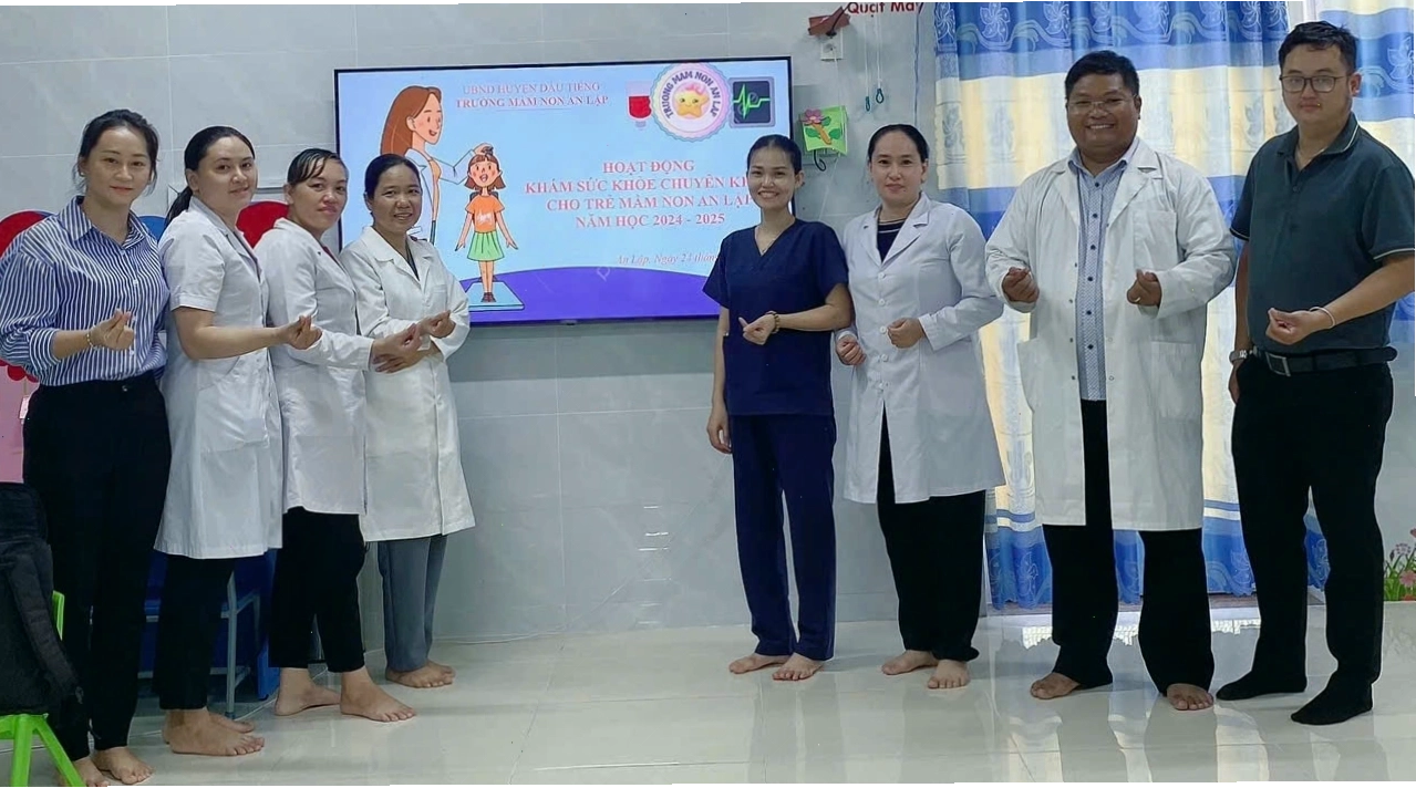 Hoạt động kiểm tra định kỳ đảm bảo sức khỏe trẻ em tại trường học năm 2026