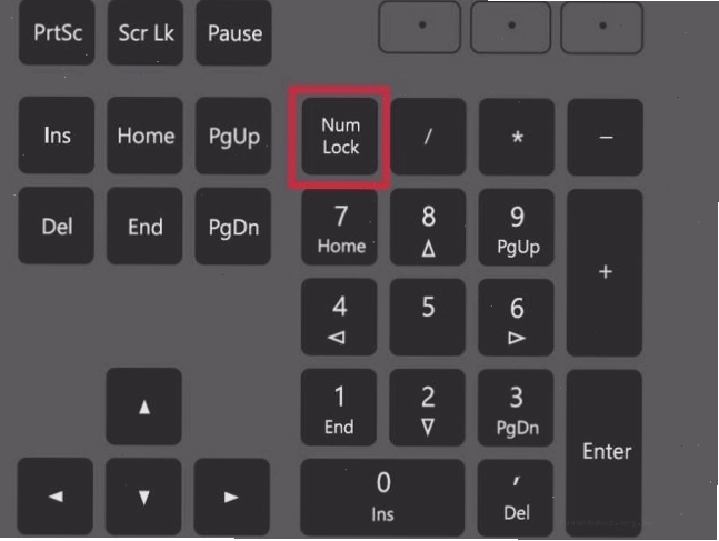 Lỗi bàn phím bị liệt một số nút trên máy tính